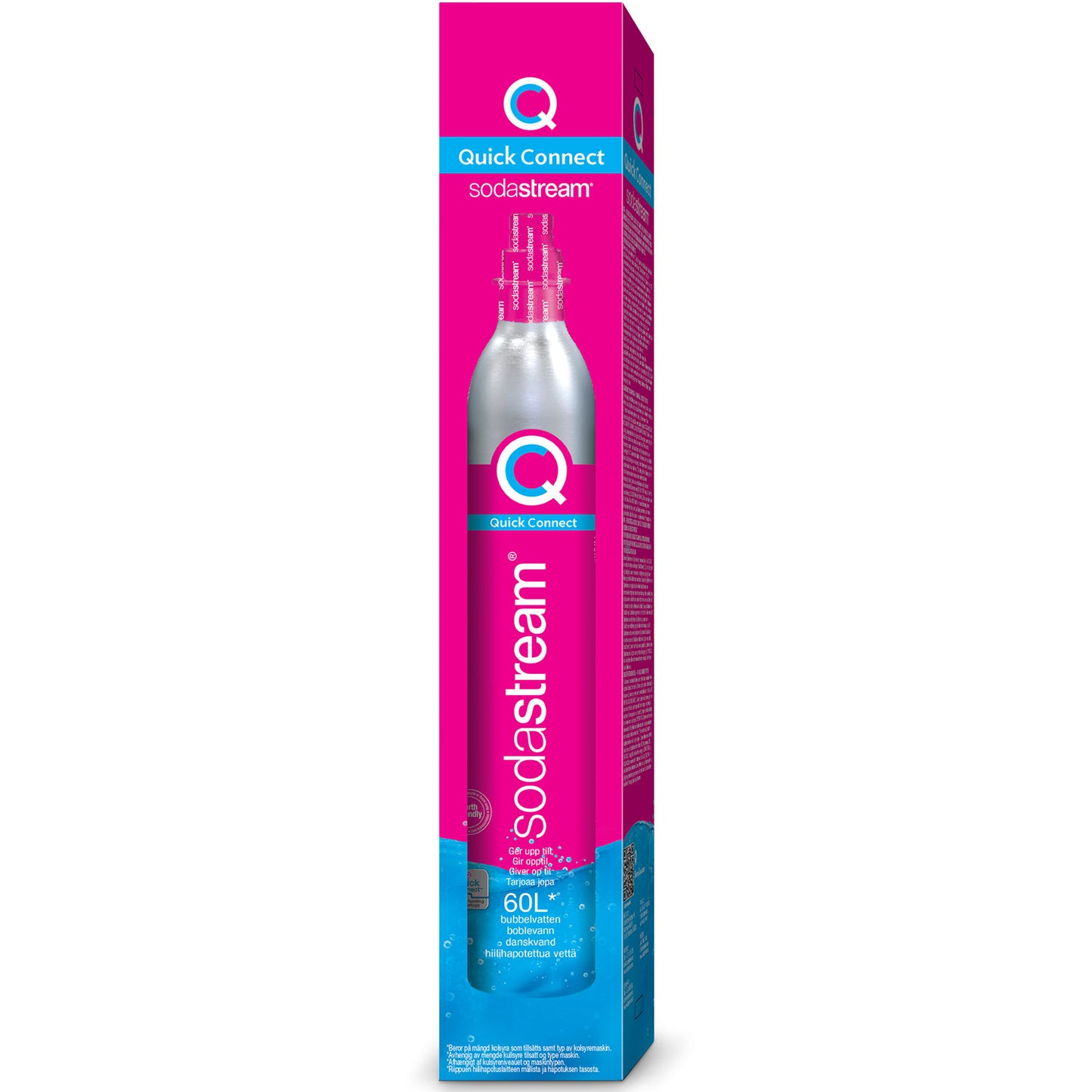 CQC Extra Cylinder Ger upp till 60l kolsyrat vatten