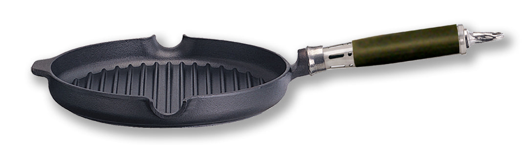 Ronneby Bruk - Maestro Grillpanna Rund Hällpipar Comfort Line RF/Silikon Ø24cm