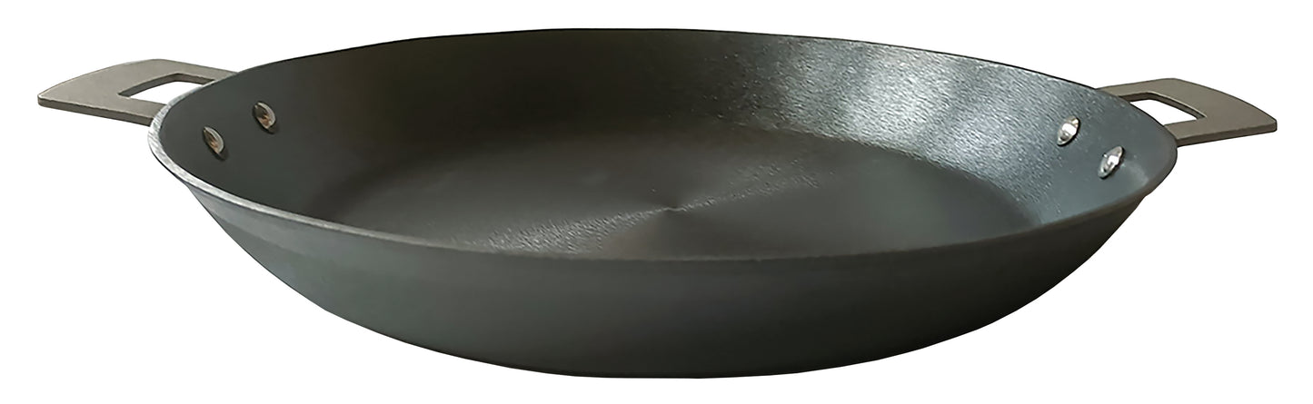 Ronneby Bruk - Ultra Light Professional Stekpanna Lättviktsgjutjärn 2 Grepp Smide Ø36cm