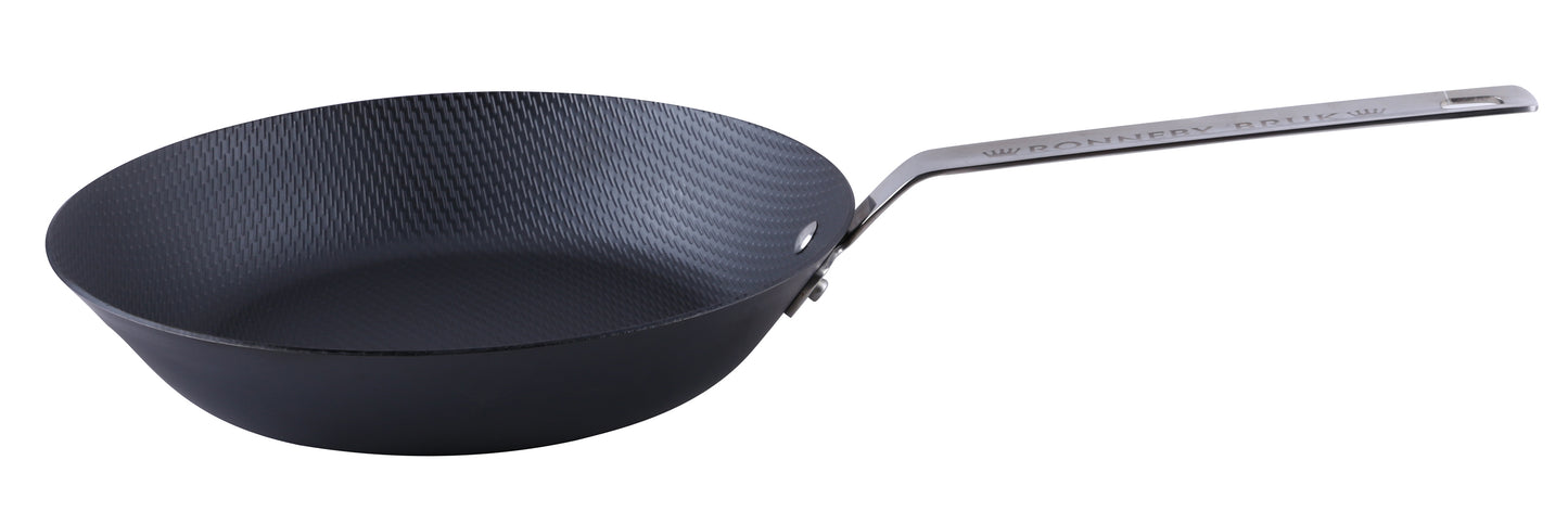 Ronneby Bruk - Carbon Stekpanna Präglat Kolstål Ø28cm