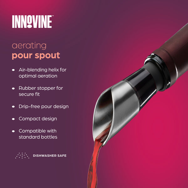 Innovine Hällpip Luftande - Vinluftare Aerator för Flaskan