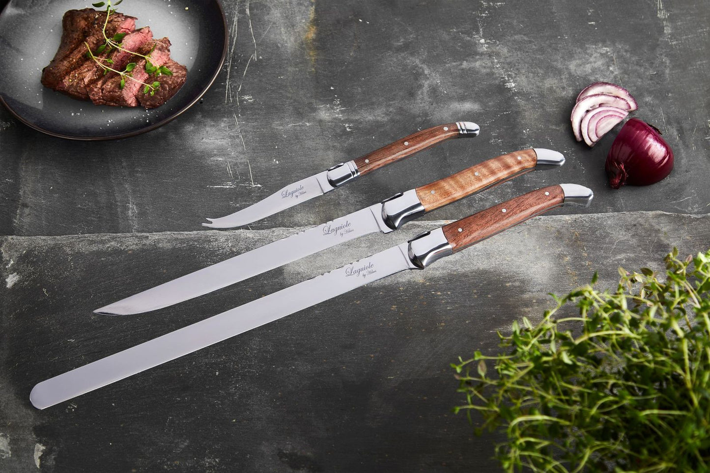 Laguiole By Hâws Filet/Fish/Cheese Knife Rosewood