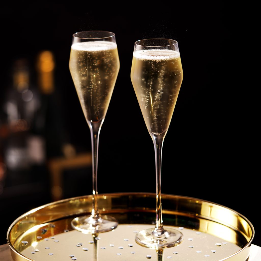 Viski Proseccoglas Kristall 2-pack - Champagneglas Blyfritt 24 cl