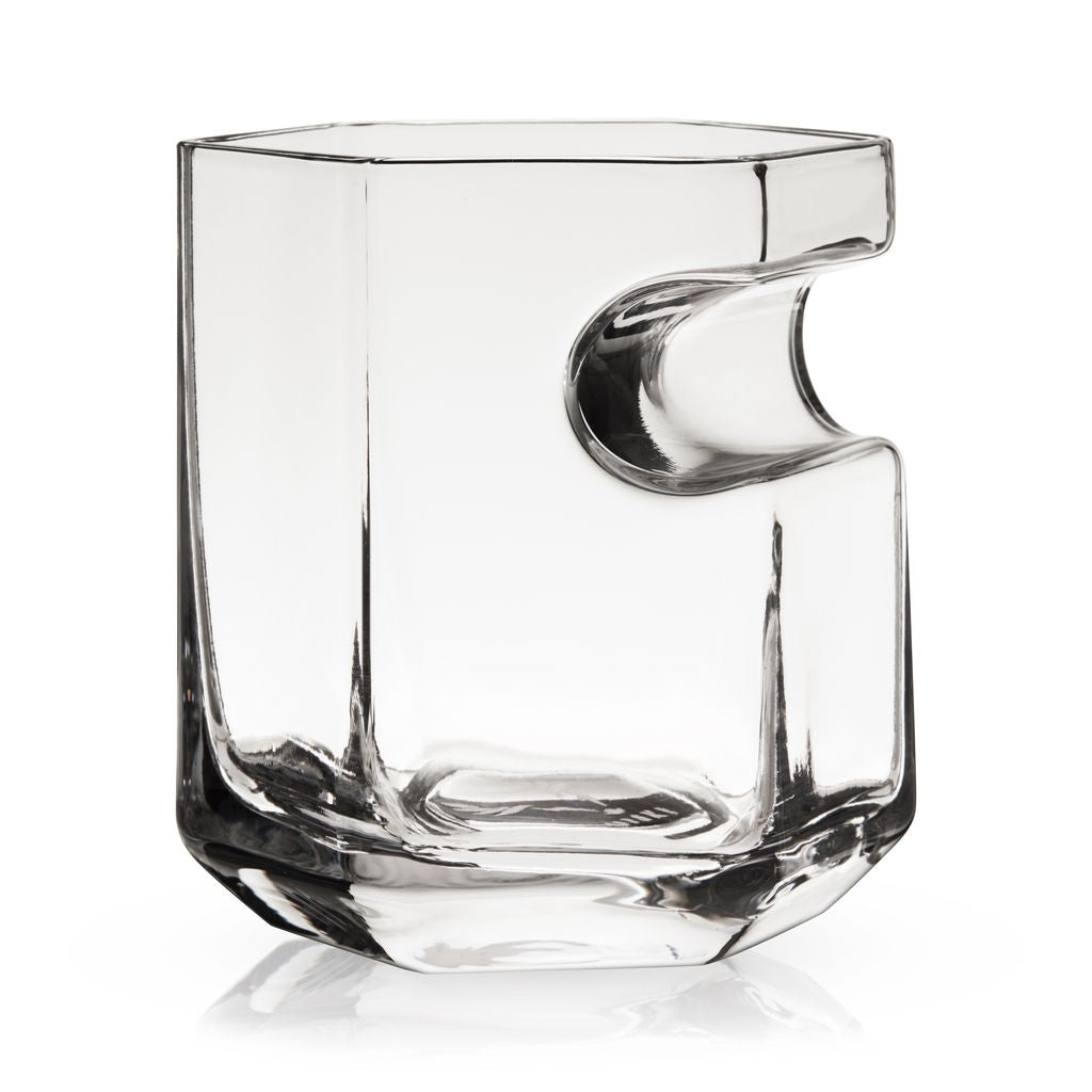 Viski Cigarrglas Crystal 38 cl - Tumblerglas med Cigarrstöd