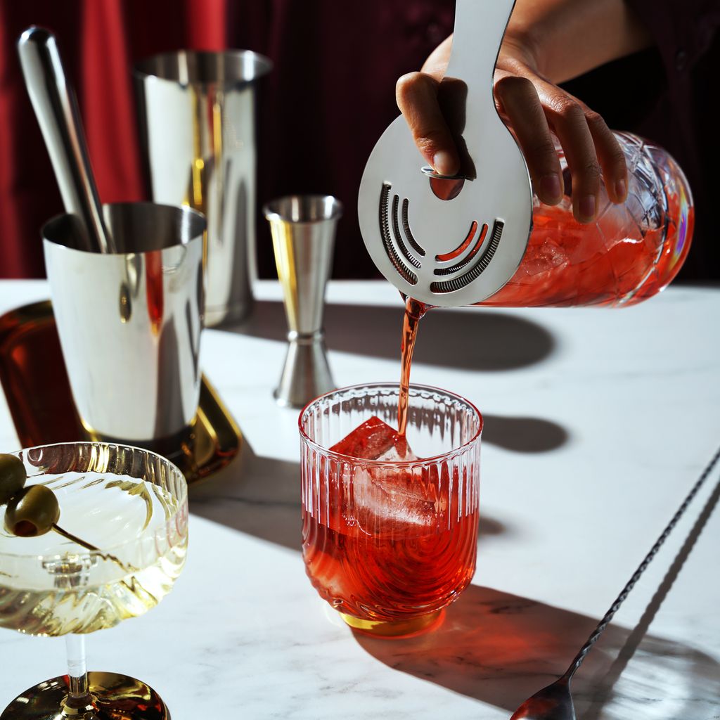 Viski Bartenderset 7 Delar - Cocktailset med Shaker och Barverktyg