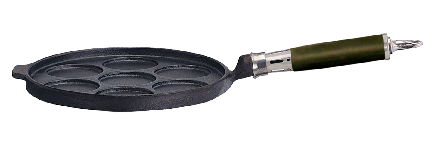 Ronneby Bruk - Maestro Plättpanna 7 Plättar Comfort Line RF/Silikon Ø25cm