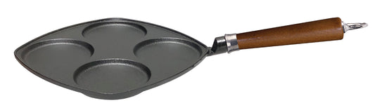 Ronneby Bruk - Maestro Ägg och Blinipanna 4 Urtag Bok Brun 25x25cm