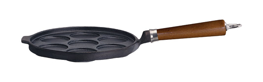 Ronneby Bruk - Maestro Plättpanna 7 Plättar Bok Brun Ø25cm