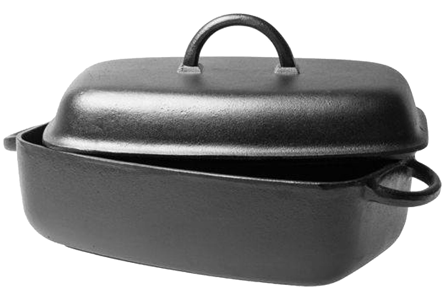 Ronneby Bruk - Maestro Oval Gryta 5.5L med Järnlock Gjutjärn 33x22x11cm