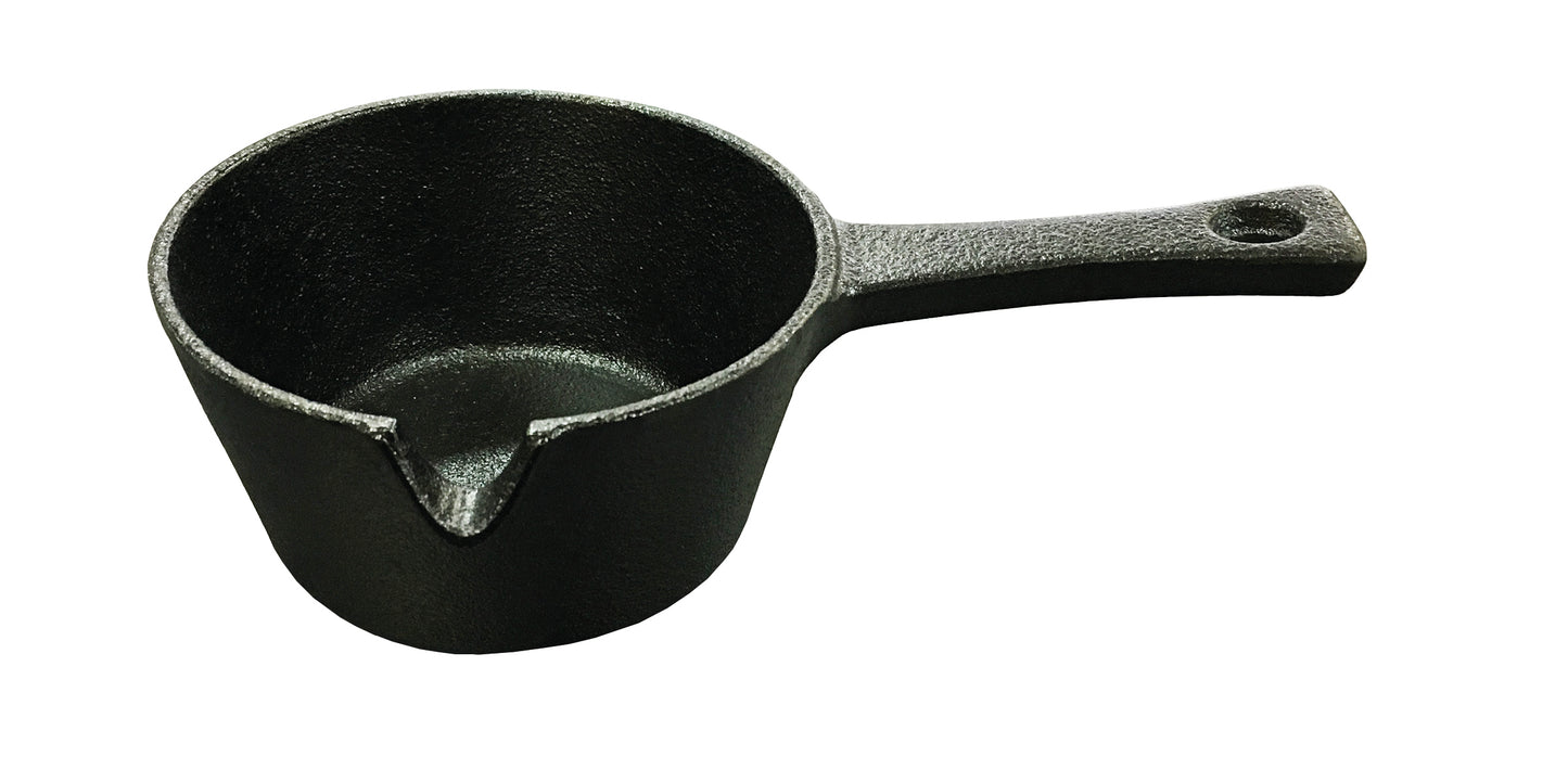 Ronneby Bruk - Rondo Såskastrull Smörsmältare Gjutjärn Ø9x7cm