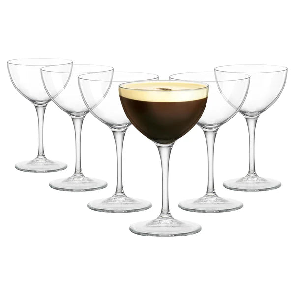 Cocktailglas Bartender Novecento Martini 23,5cl Bormioli 6-pack