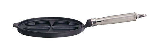 Ronneby Bruk - Maestro Plättpanna 4 Hjärtplättar Rostfritt Ø25cm
