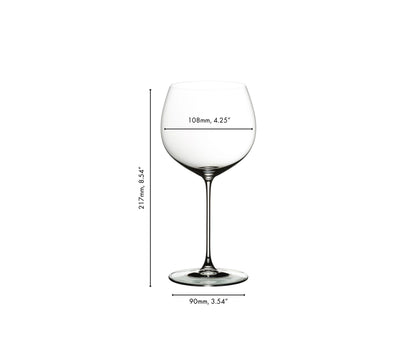 Vinglas Veritas Oaked Chardonnay 62cl Riedel 6-pack