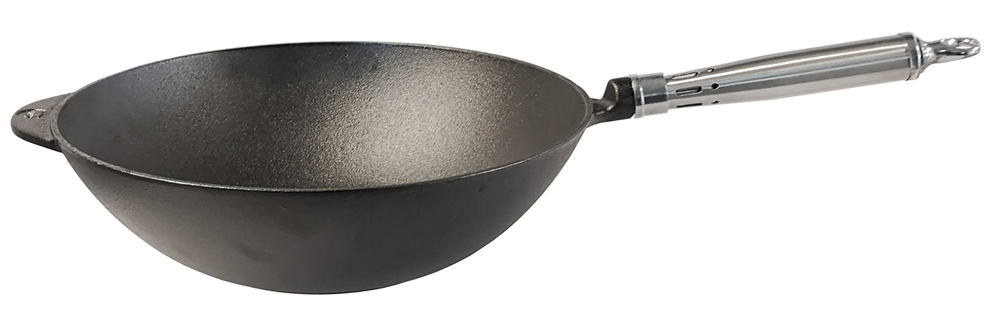 Ronneby Bruk - Maestro Wokpanna Rostfritt Ø32cm