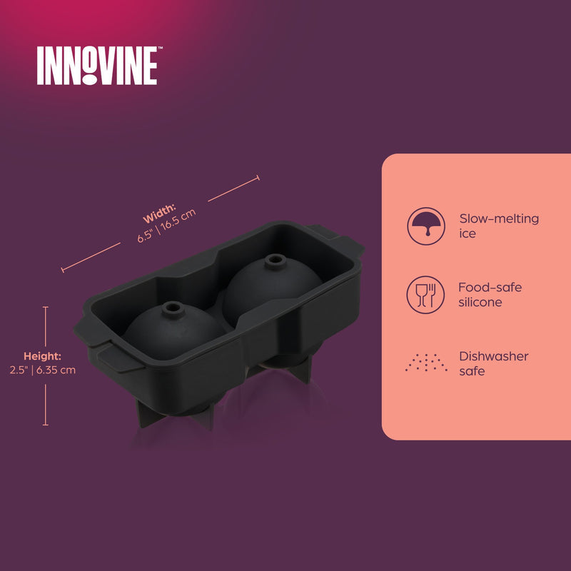 Innovine Isform Kulor - Silikon Isform för Whisky och Cocktails