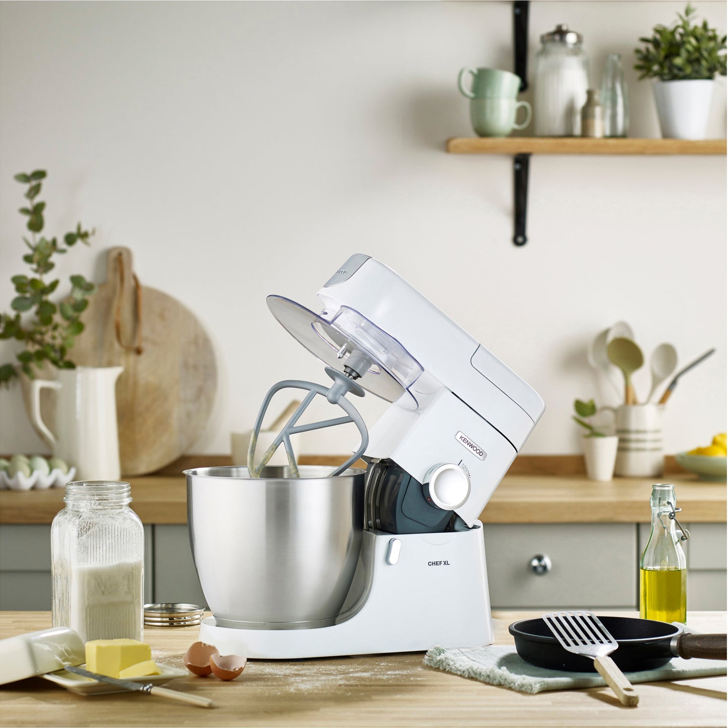 Köksmaskin Chef XL KVL4110W inkl Blender