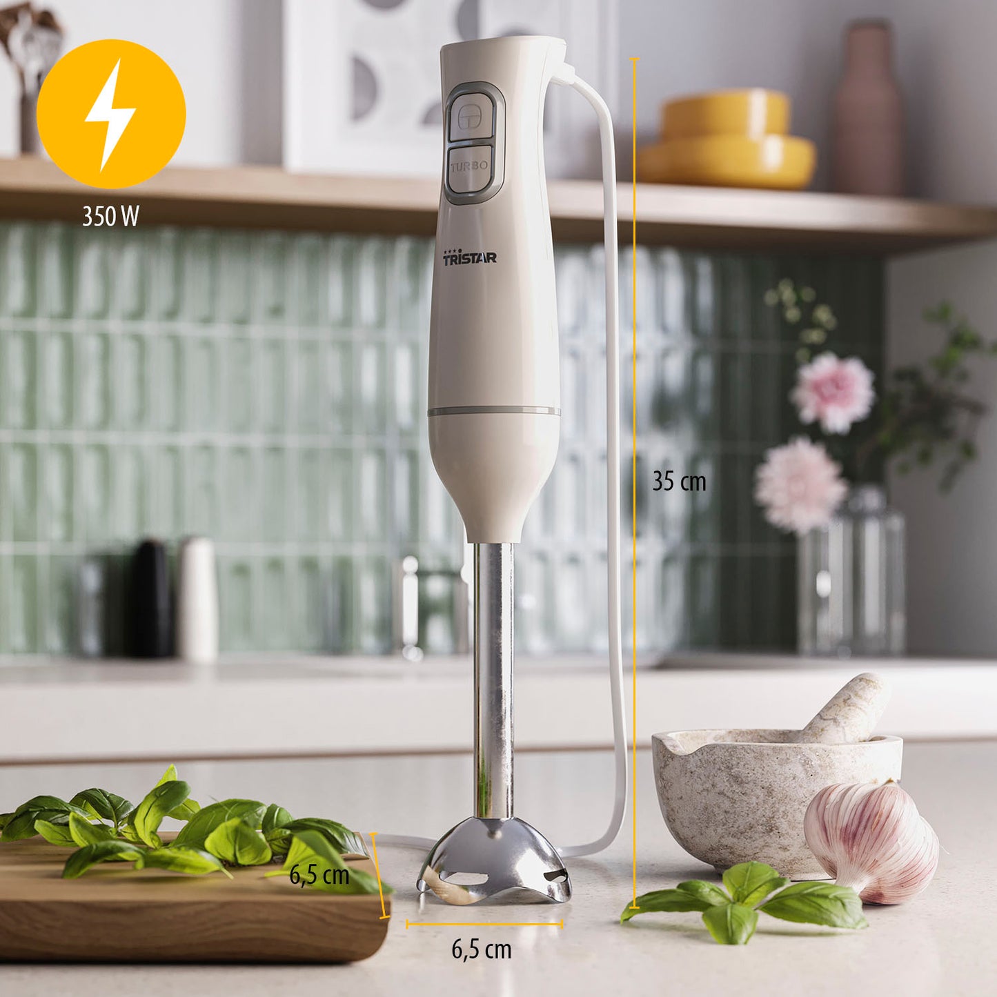 Stavmixer MX-4880 350W rostfri