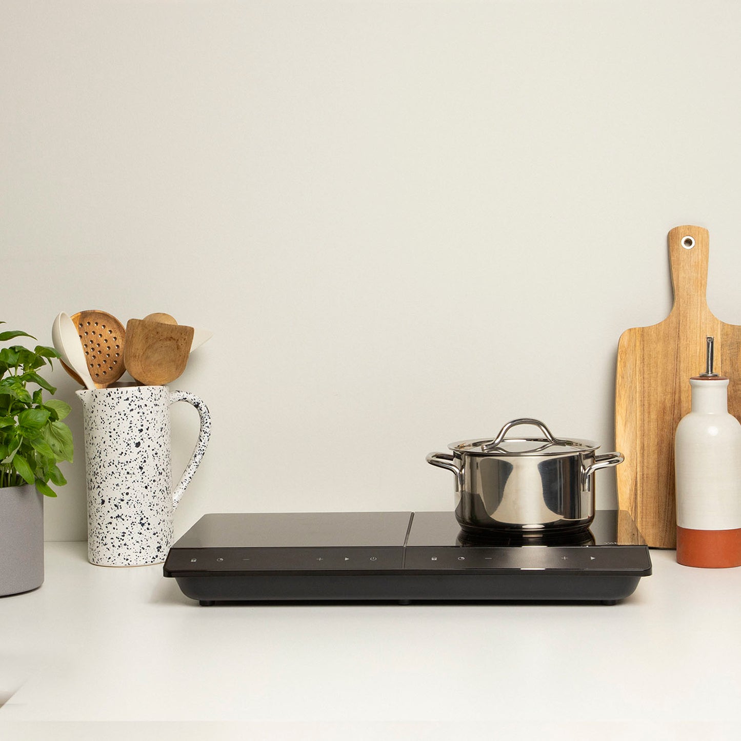 Induktionsplatta Dubbel IK-6162 19&16cm LCD Touch