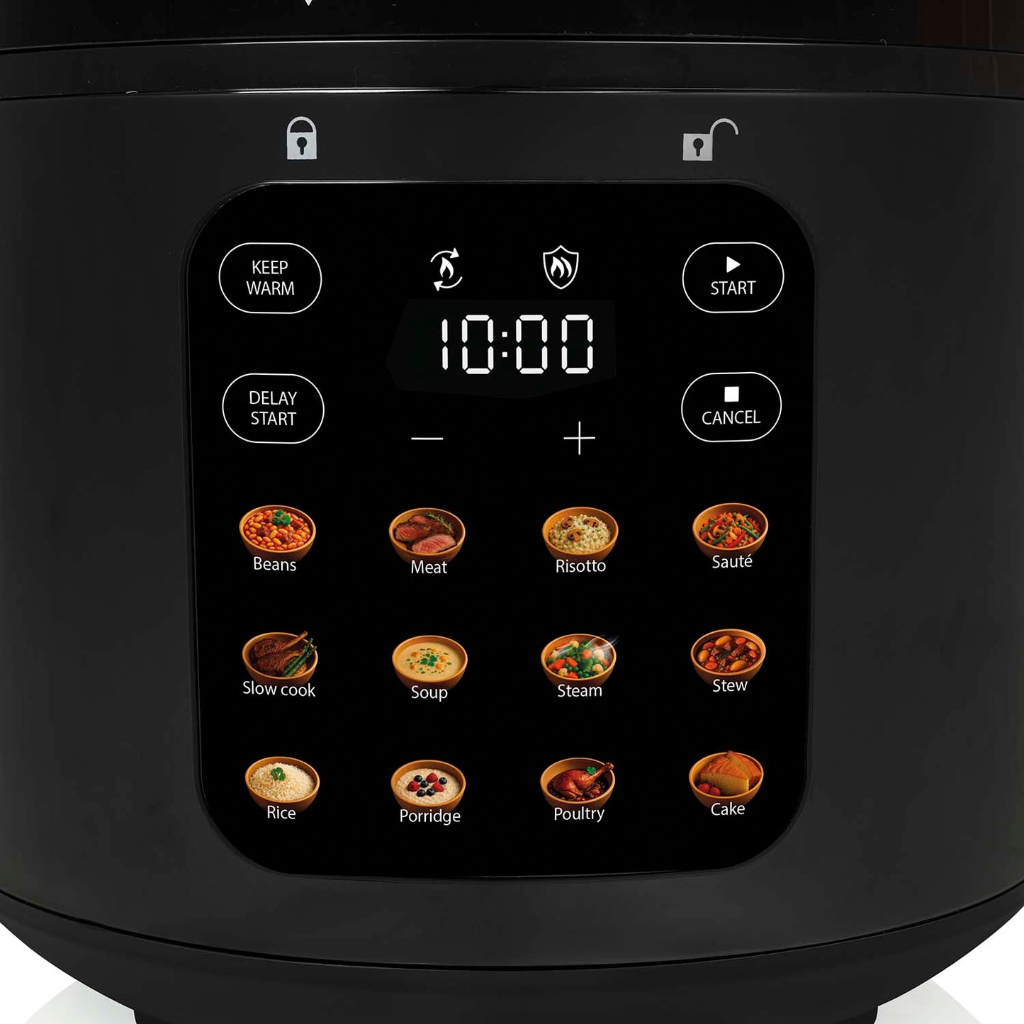 Tryckkokare 6L 1000W Digital - RK-6160