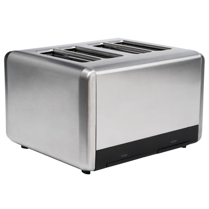 Brödrost 4 skivor 1850W BR420 Rostfri