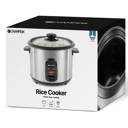 Riskokare Ceramic 1,5L 500W RK500 Rostfri