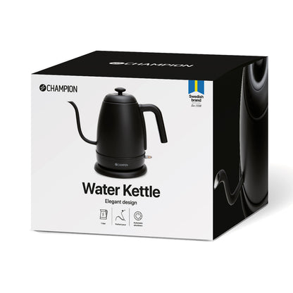Vattenkokare Pour Over Elegant 1L VK700 Mattsvart
