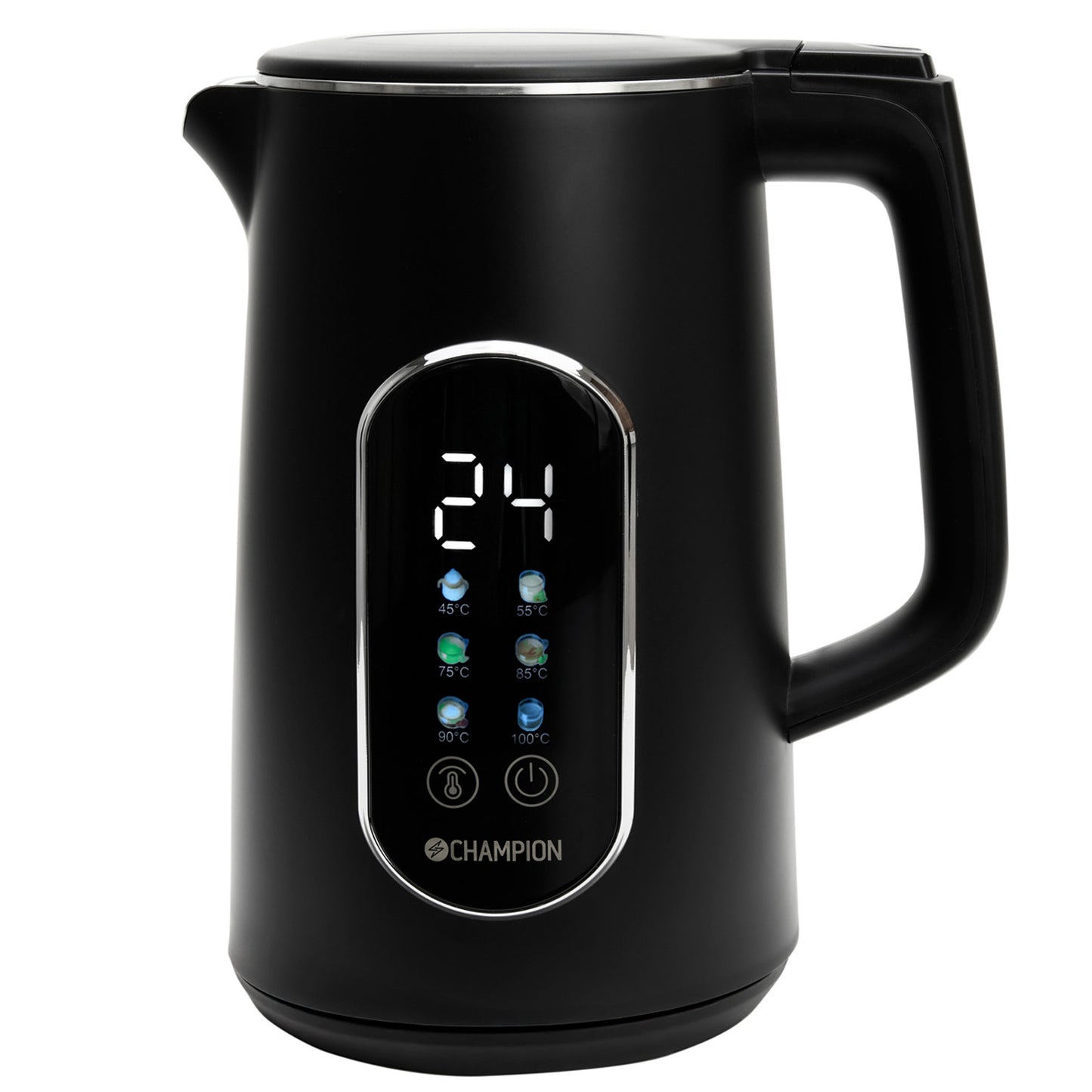 Vattenkokare Digital Temp Varmhållning 1,7L VK800 Mattsvart