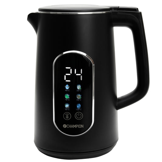 Vattenkokare Digital Temp Varmhållning 1,7L VK800 Mattsvart