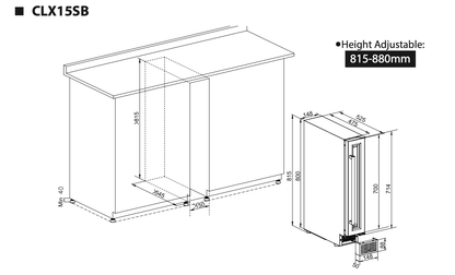 Temptech Classique CLX15SB vinkyl