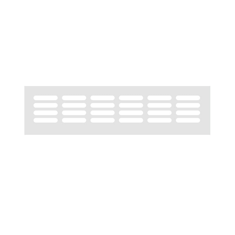 Ventilationsgaller, vit (30 cm)
