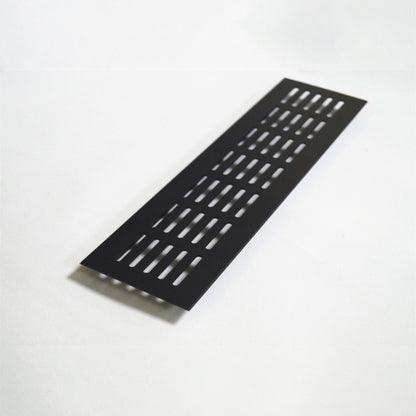 Ventilationsgaller, svart (60 cm)