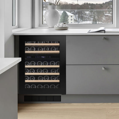 Ventilationsgaller, svart (60 cm)
