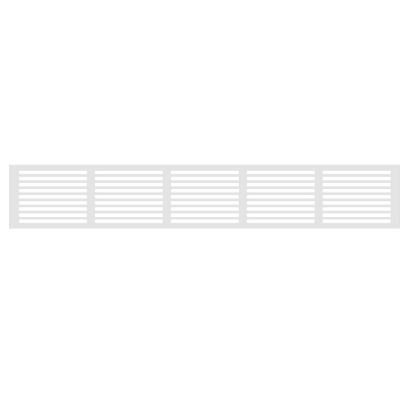 Ventilationsgaller, vit (60 cm)