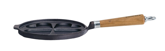 Ronneby Bruk - Maestro Plättpanna 4 Hjärtplättar Exclusive Line Ek Natur Ø25cm