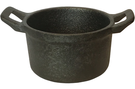 Ronneby Bruk - Rondo Gryta utan Lock Rund Gjutjärn Ø11x6cm