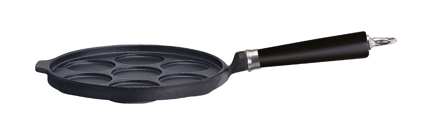 Ronneby Bruk - Maestro Plättpanna 7 Plättar Bok Svart Ø25cm
