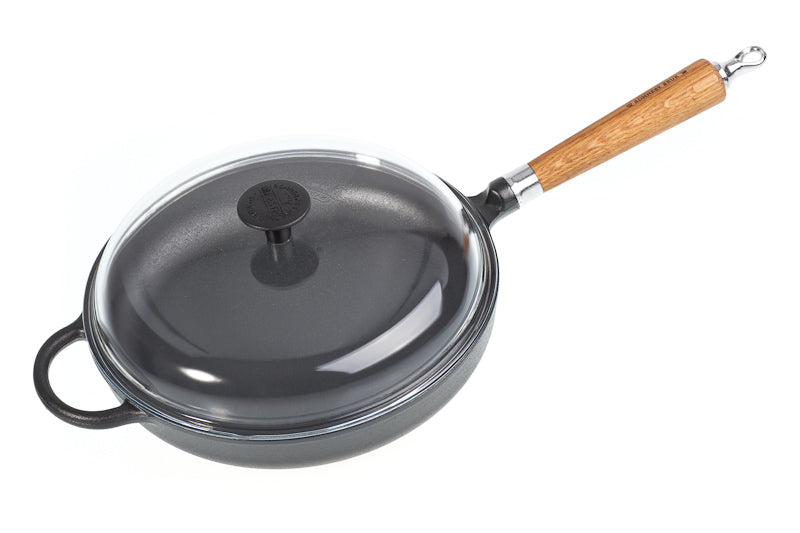 Ronneby Bruk - Maestro Traktörpanna Glaslock Exclusive Line Ek Natur Ø28cm