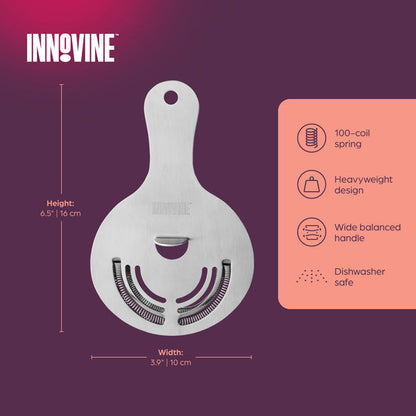 Innovine Hawthorne Sil - Cocktailsil Rostfritt Stål