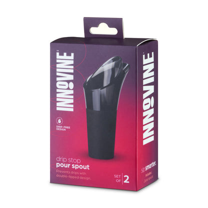 Innovine Drop Stop Vin 2-pack - Droppfri Hällpip för Vinflaskor