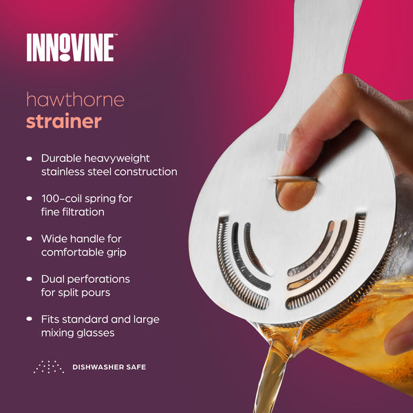 Innovine Hawthorne Sil - Cocktailsil Rostfritt Stål