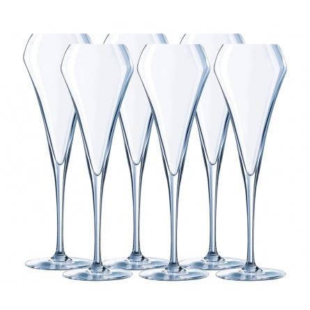 Champagneglas Open up Effervescent 20cl Chef & Sommelier Krysta Arc 6-pack