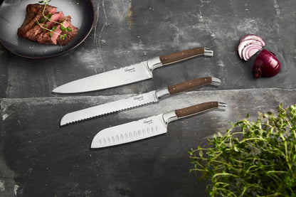 Laguiole By Hâws Chef Set 3 Pcs Oak