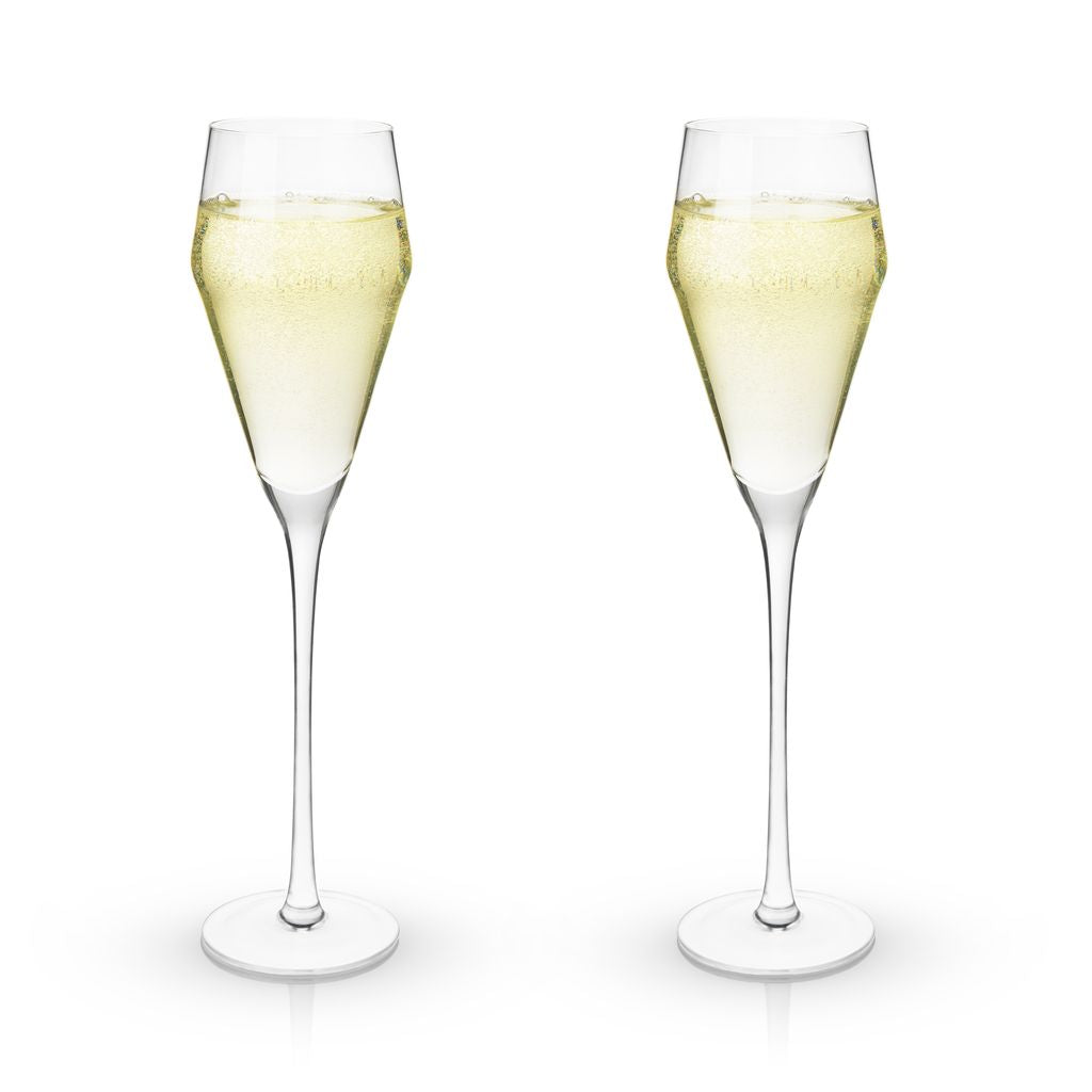 Viski Proseccoglas Kristall 2-pack - Champagneglas Blyfritt 24 cl