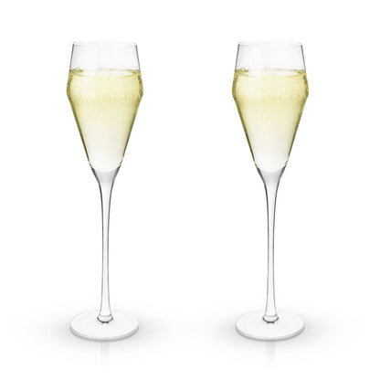 Viski Proseccoglas Kristall 2-pack - Champagneglas Blyfritt 24 cl