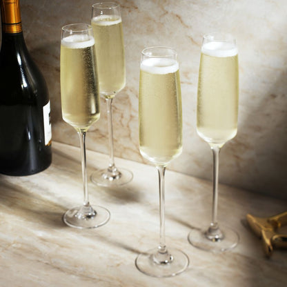 Viski Champagneflöjt Julien 17 cl - Kristallglas 4-pack