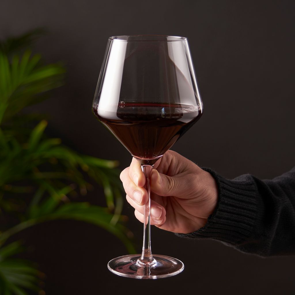 Viski Burgundyglas Raye 62 cl - Kristallglas Rödvin 2-pack