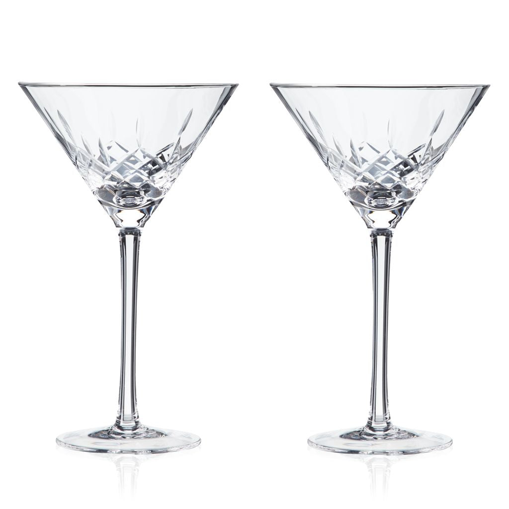 Viski Martiniglas Admiral 27 cl - Cocktailglas Kristall 2-pack