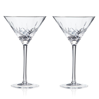 Viski Martiniglas Admiral 27 cl - Cocktailglas Kristall 2-pack