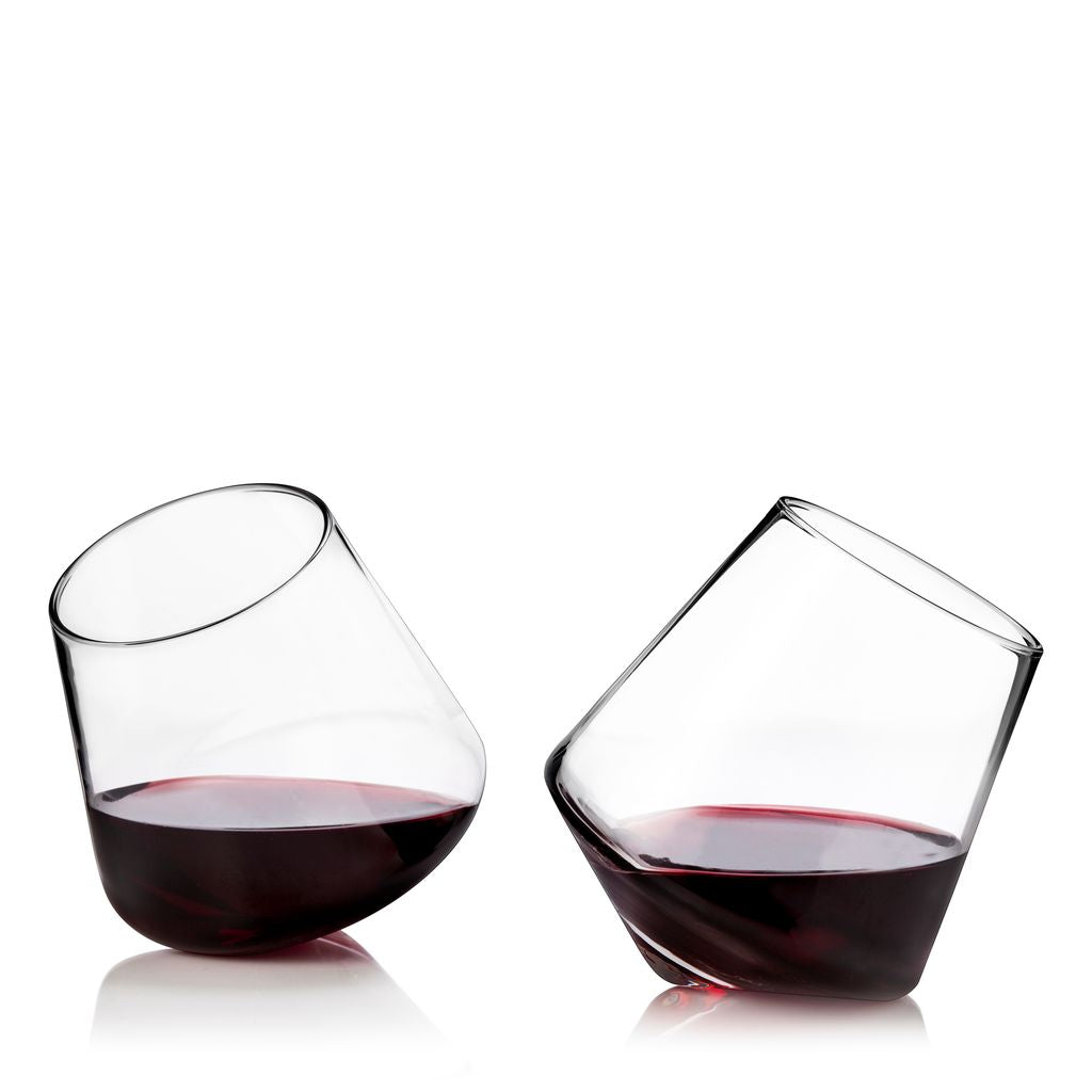 Viski Whiskeyglas Rolling 35 cl - Tumblerglas Kristall 2-pack