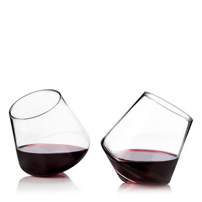Viski Whiskeyglas Rolling 35 cl - Tumblerglas Kristall 2-pack